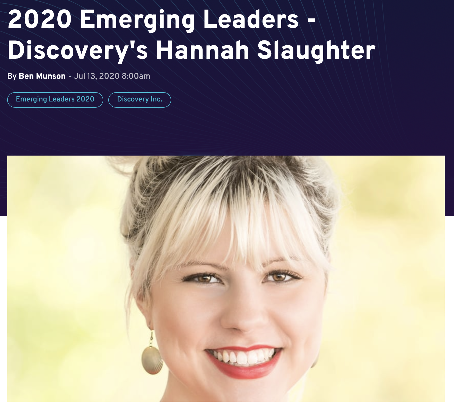 2020 Emerging Leader